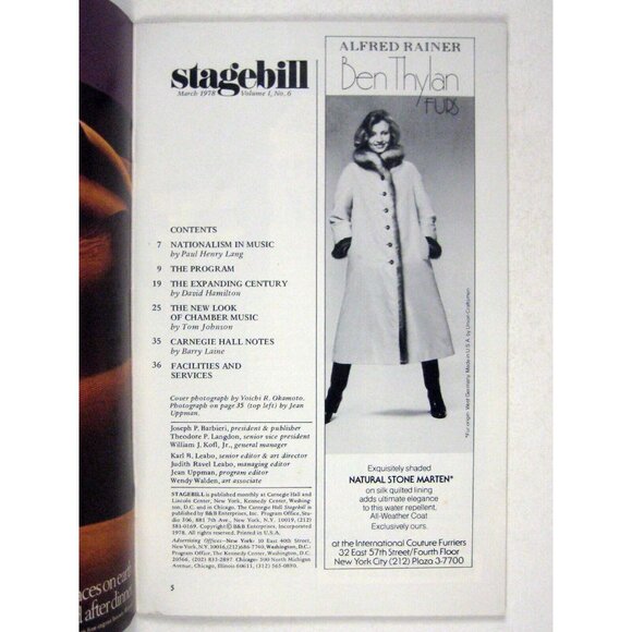 Gotham Caught in Act Stagebill March 1976 Gary Herb Michael Pace David McDaniel - Picture 3 of 6